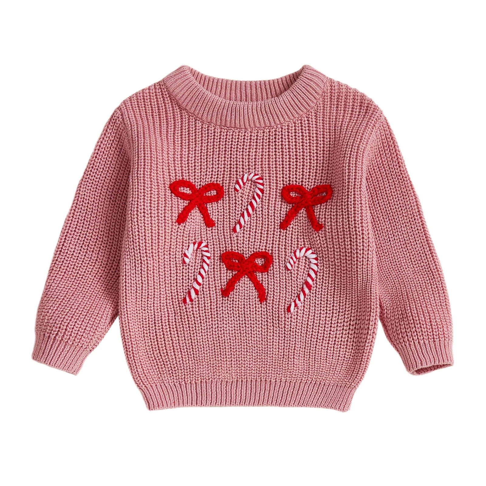CANDY CANE Pink Knitted Sweater