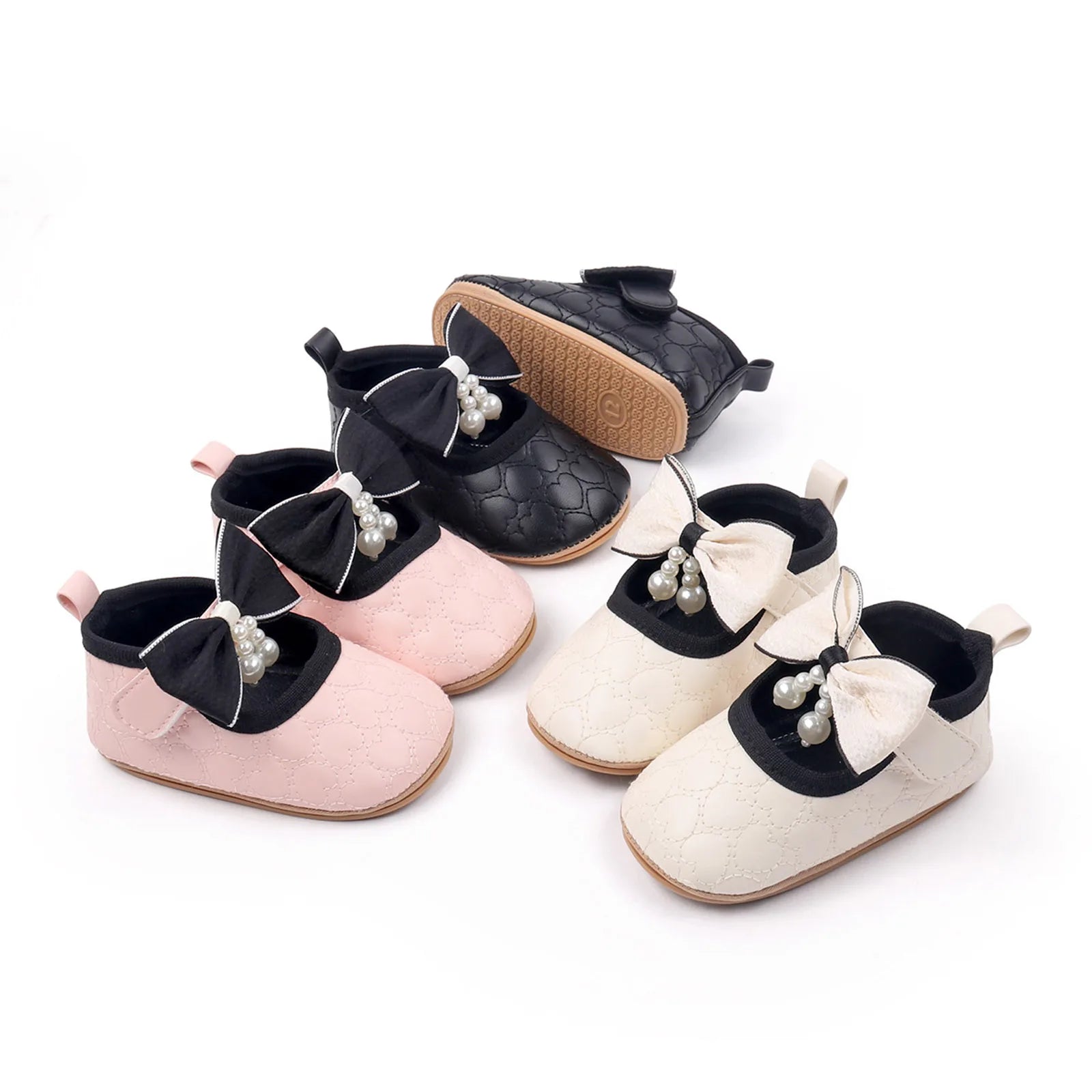 AURORA Pearl Bowtie Shoes