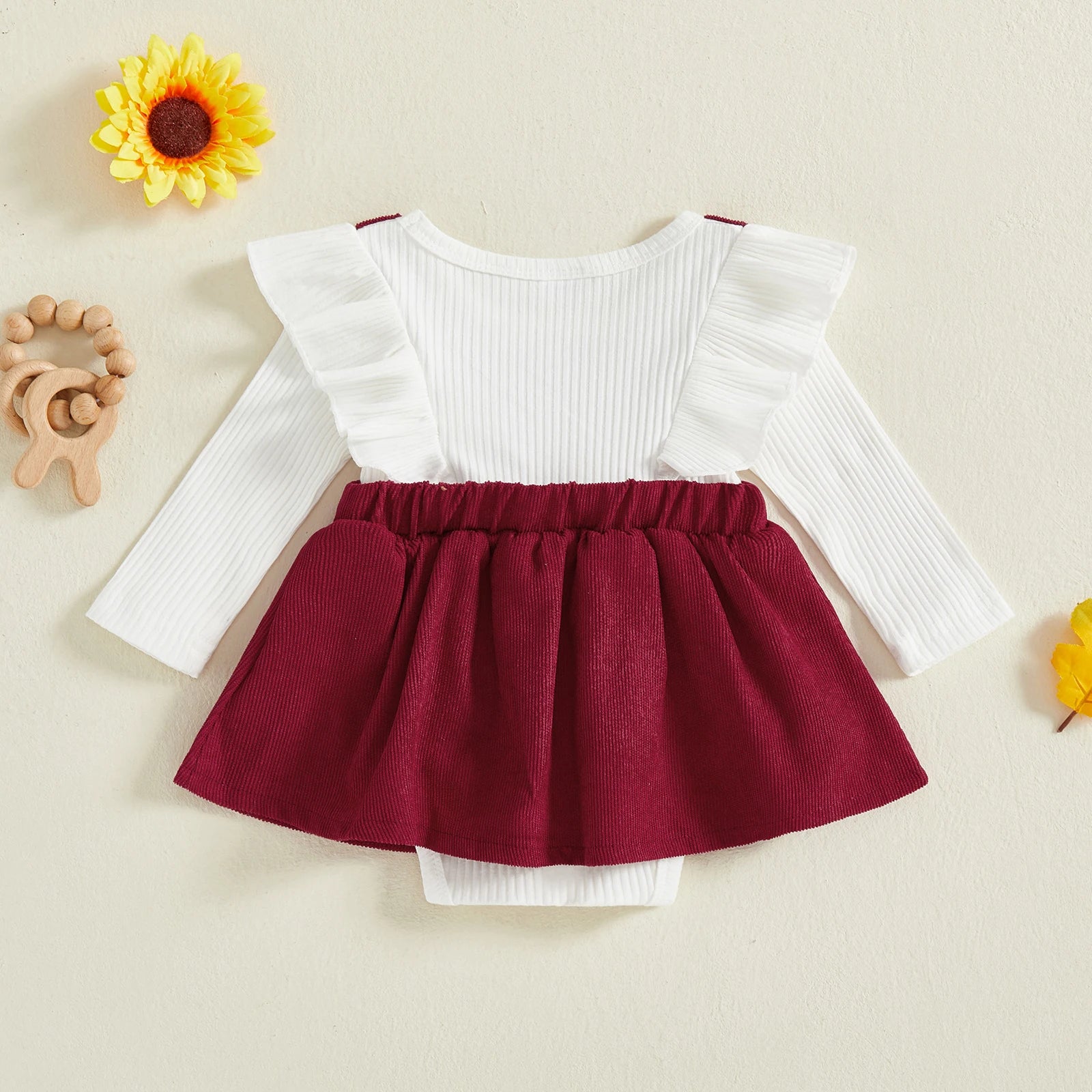 CAMILLA Corduroy Romper Dress