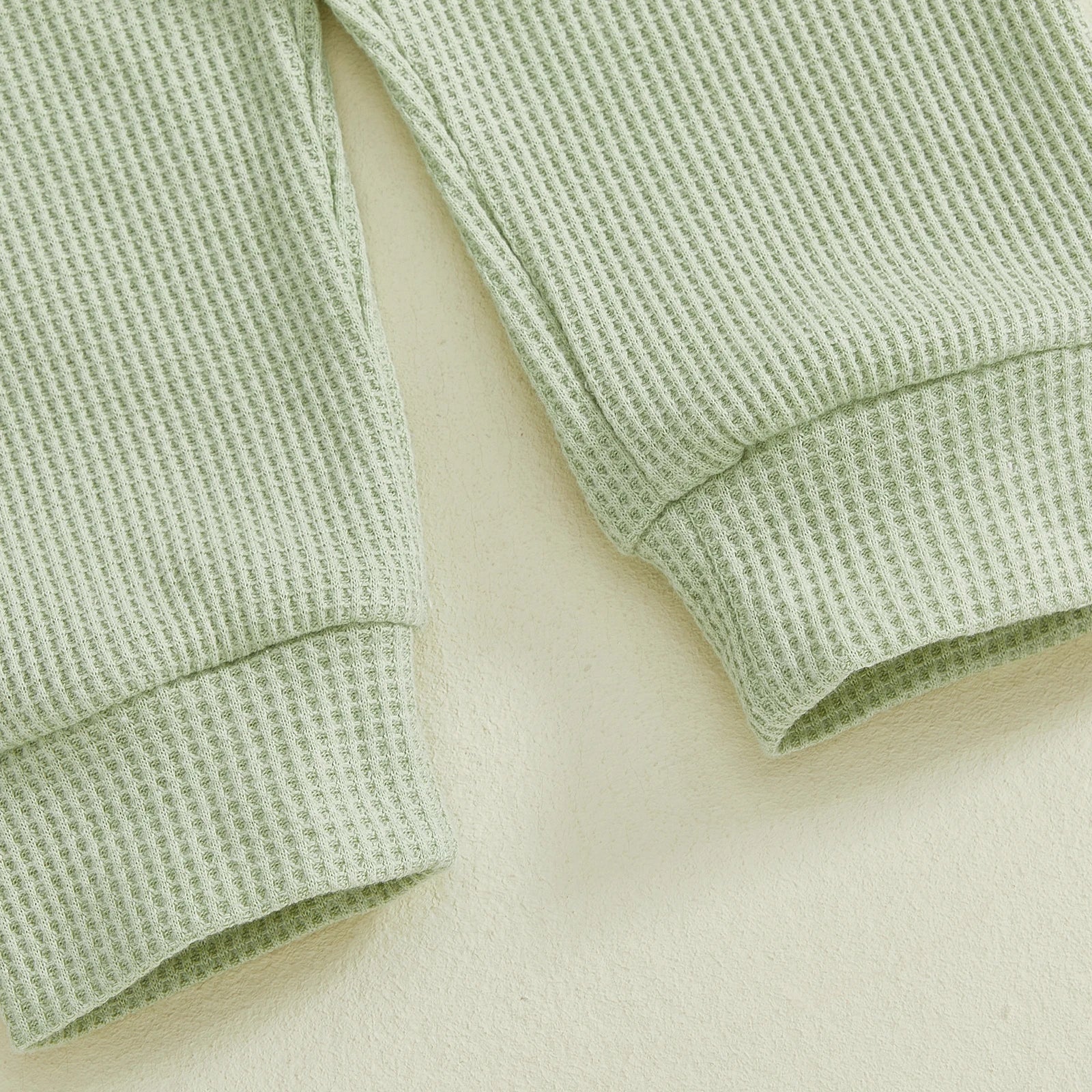 CLOVER Waffle Knit Outfit