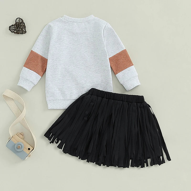 THE BIRTHDAY GIRL Tassel Skirt Outfit