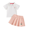 GOLFING QUEEN Polo-Shirt Skirt Outfit