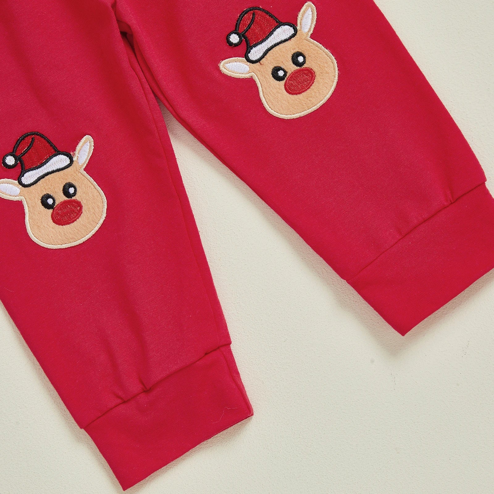 MY 1ST CHRISTMAS Rudolph Overall Outfit