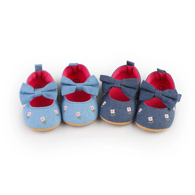 FLOWER Denim Shoes
