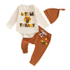 LITTLE TURKEY Joggers Outfit with Beanie
