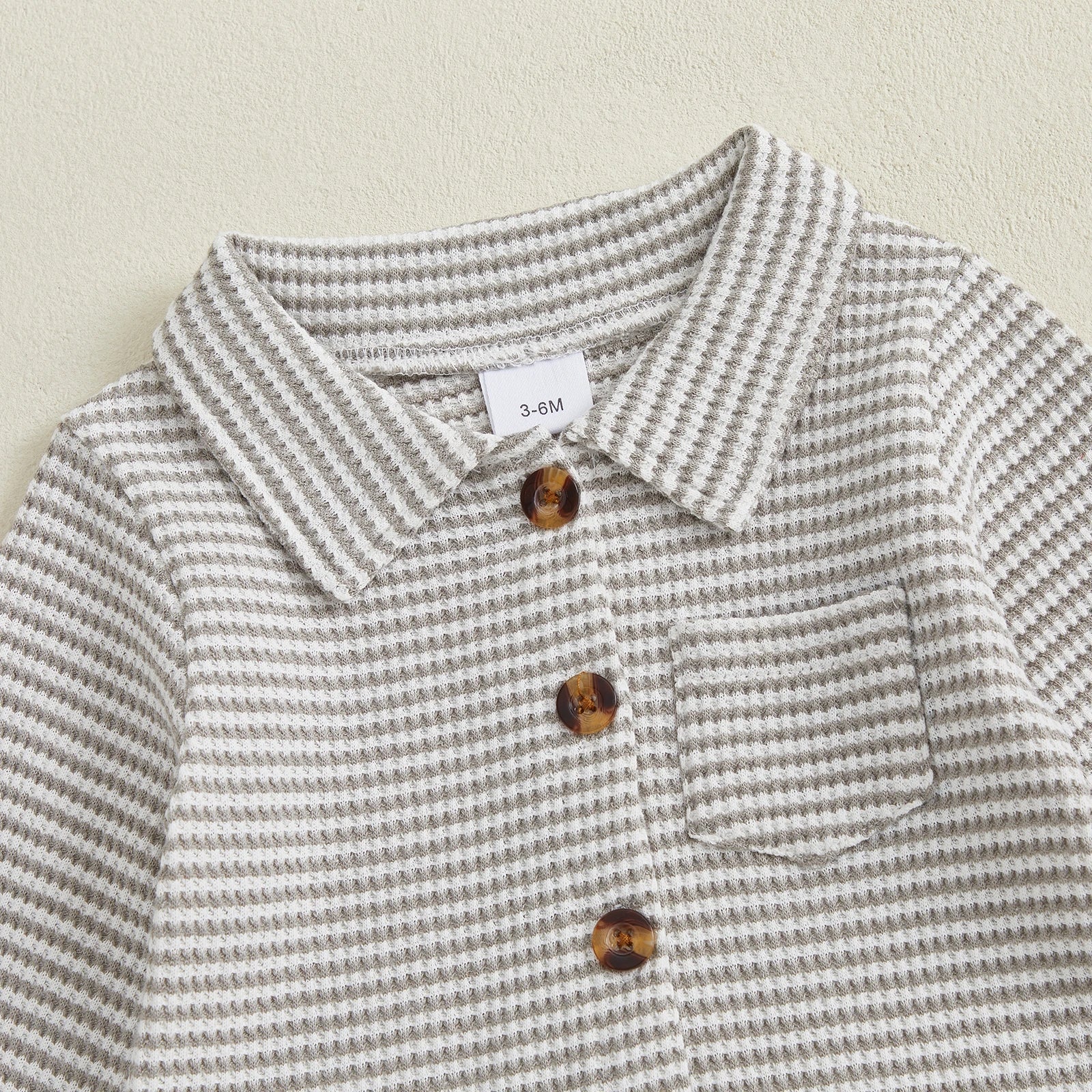 STRIPES Collared Jumpsuit