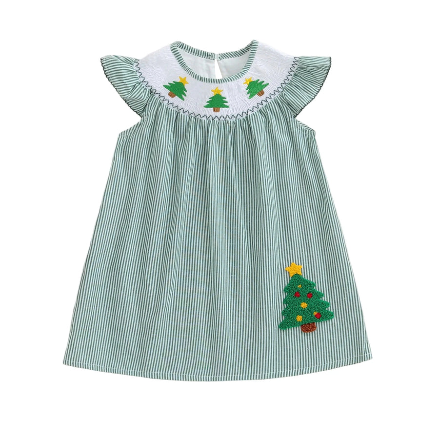 CHRISTMAS TREE Collar Dress