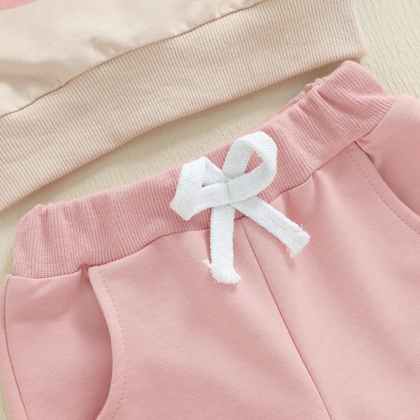 LOVE DAD Pink Bow Ruffle Outfit