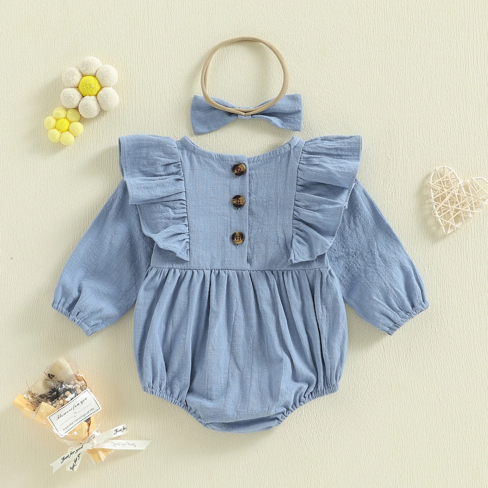 REBECCA Romper with Headband