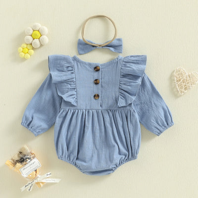 REBECCA Romper with Headband