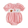 BASEBALL Ruffle Romper