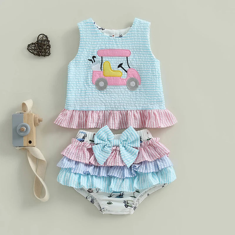 GOLF Ruffle Bowtie Outfit