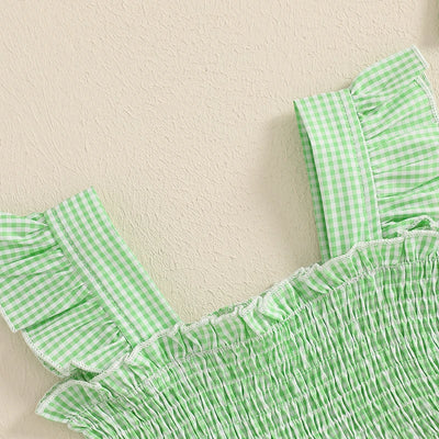 AVOCADO Smocked Romper