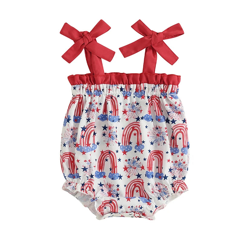 STARS, STRIPES & RAINBOWS Romper