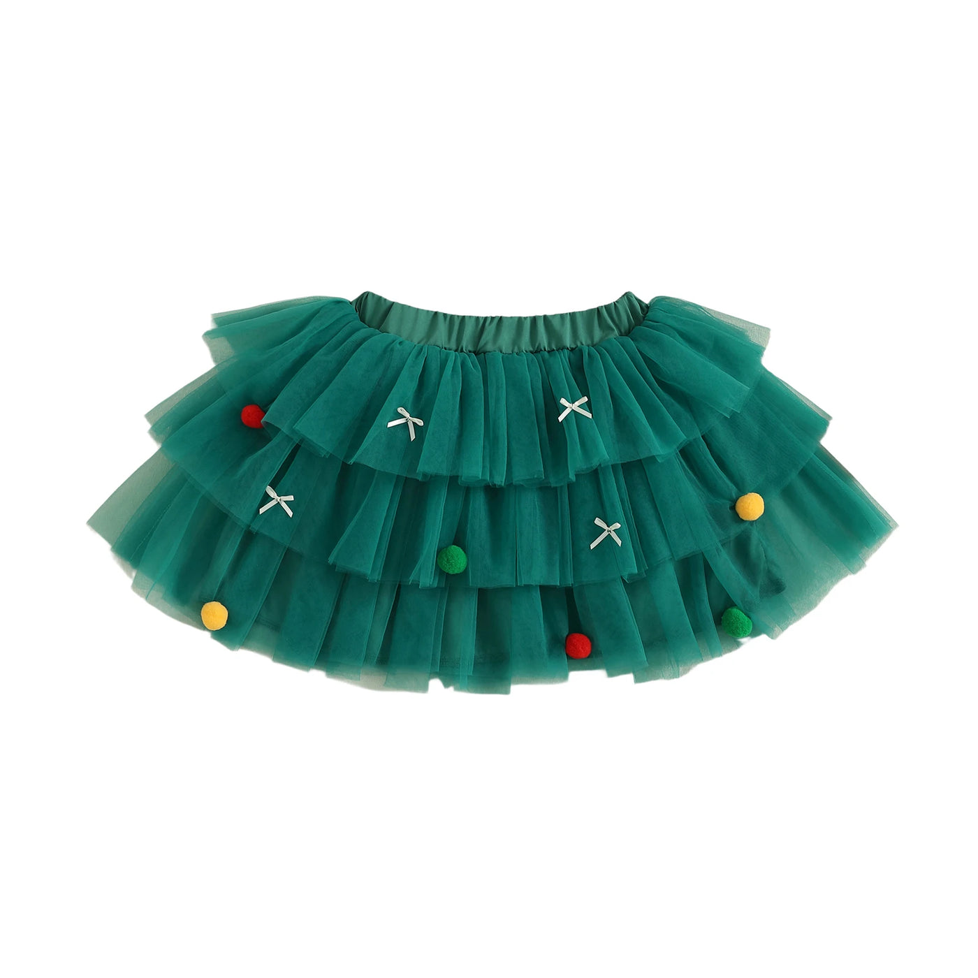CHRISTMAS Layered Tulle Skirt