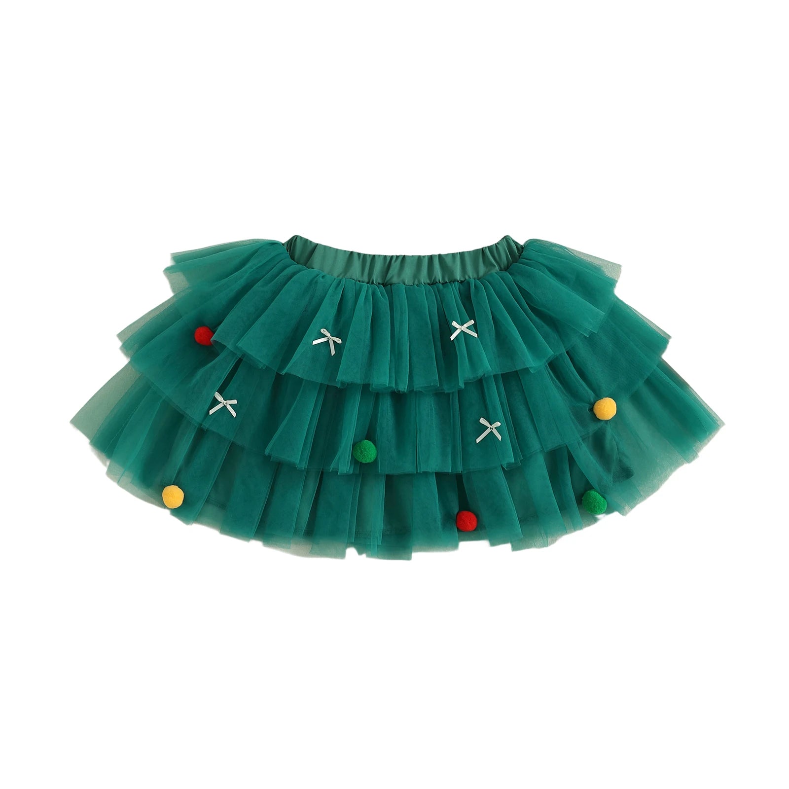 CHRISTMAS Layered Tulle Skirt