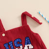 USA Corduroy Romper