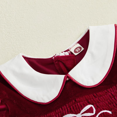 VERY MERRY Velvet Dress