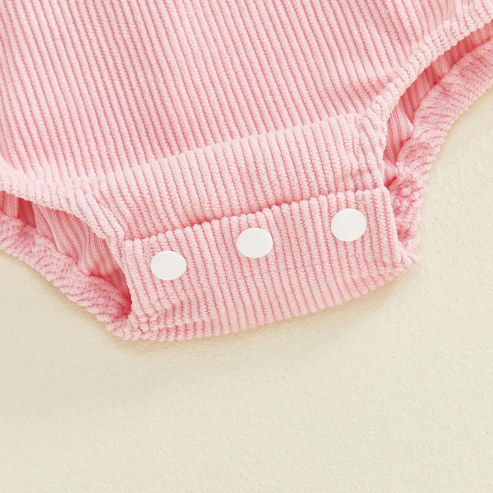 FOOTBALL Corduroy Ruffle Romper