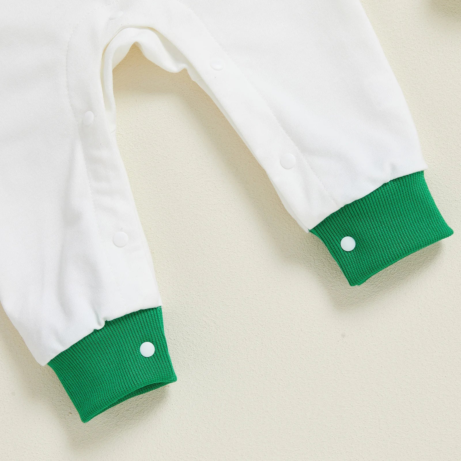 CHRISTMAS TREE White & Green Jumpsuit