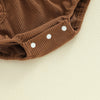 FOOTBALL Corduroy Pocket Romper