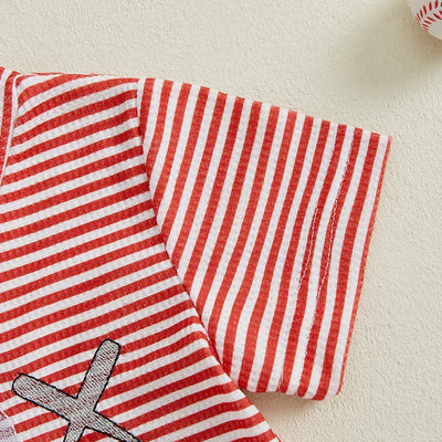 BASEBALL Striped Outfit