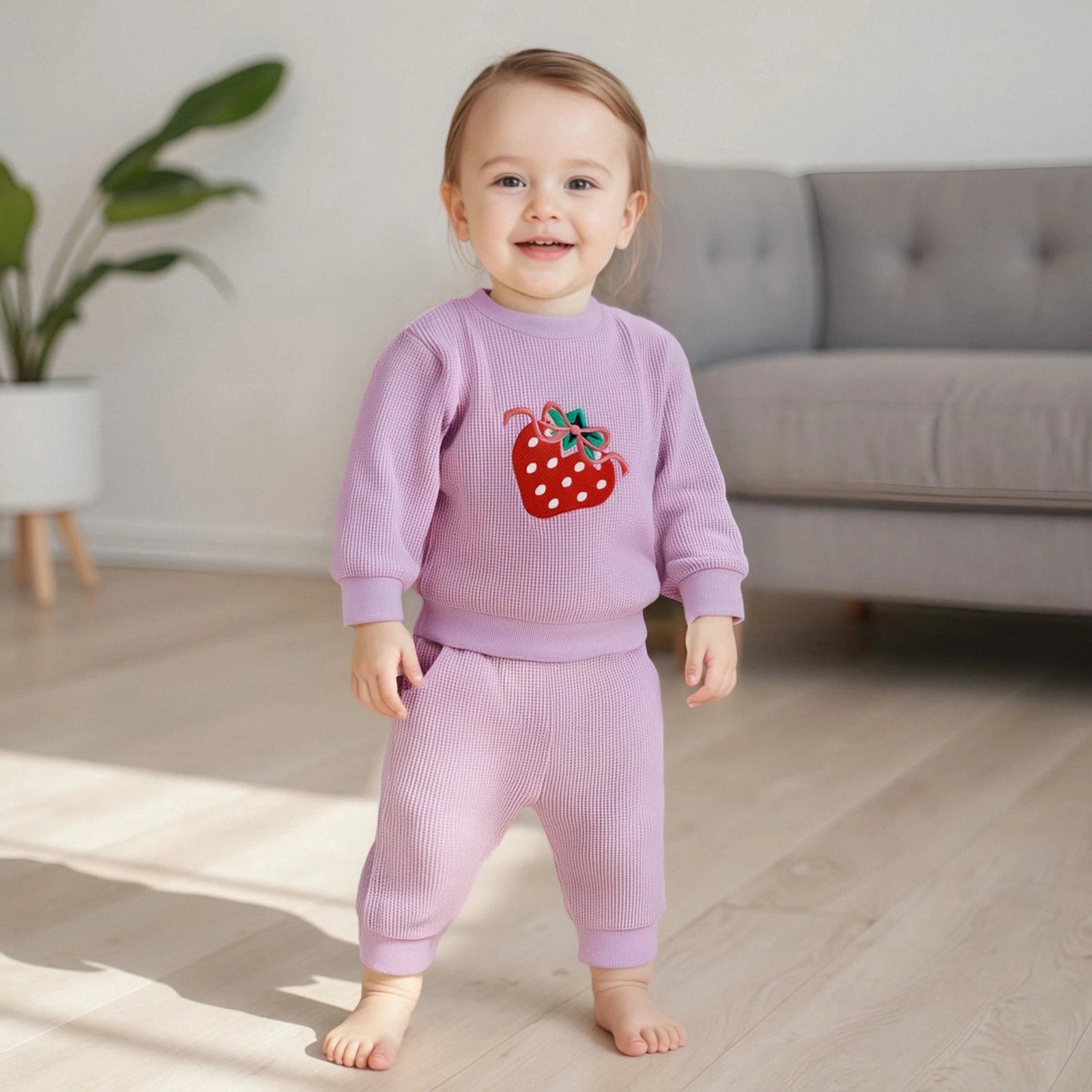 STRAWBERRY Purple Outfit