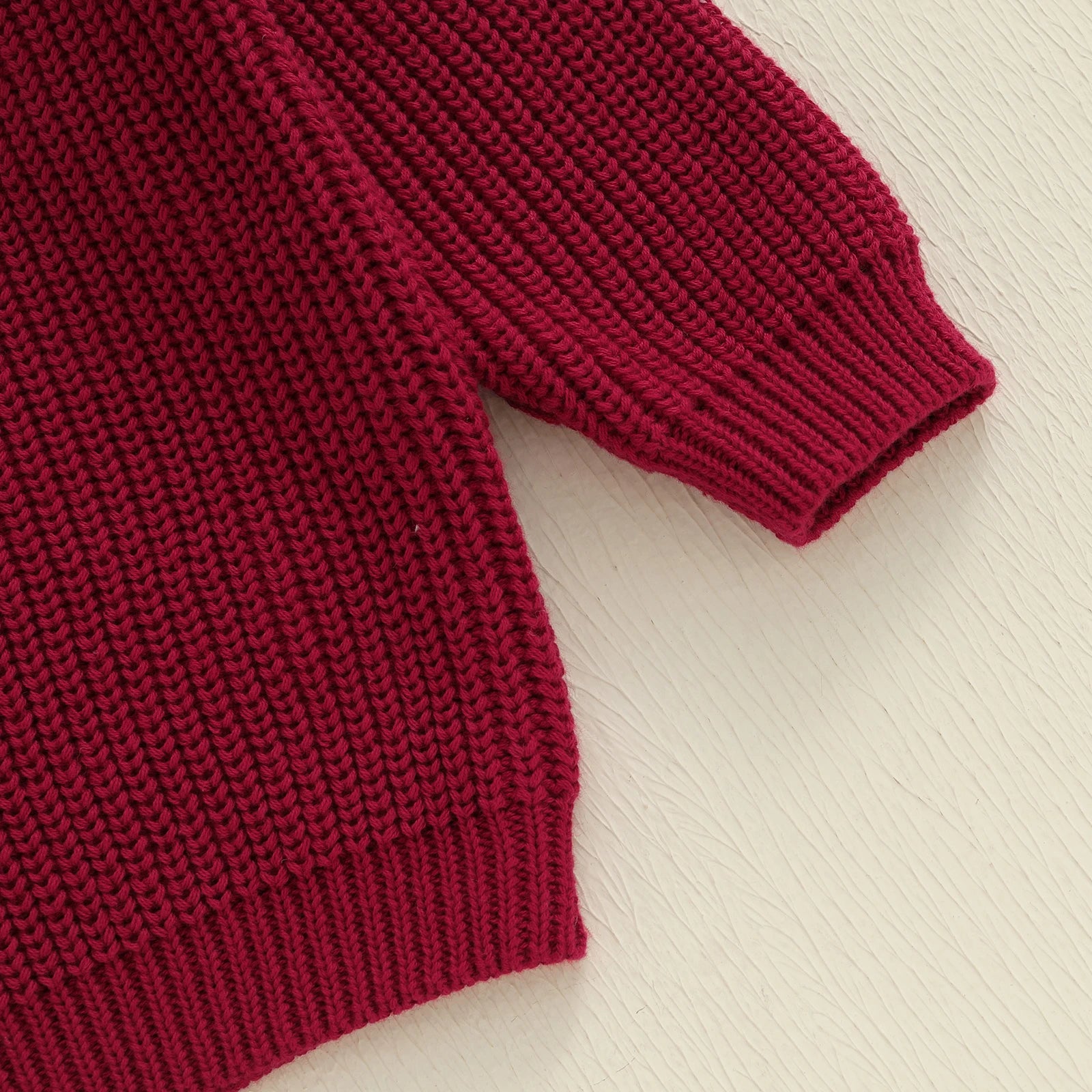 MERRY Candy Cane Knitted Sweater