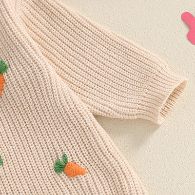 CARROTS Knitted Romper