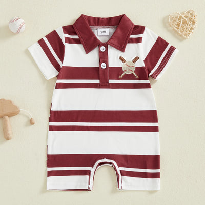 BASEBALL Collar Jumpsuit