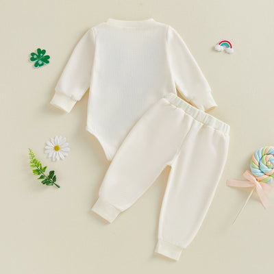 A WEE BIT IRISH Waffle Knit Outfit