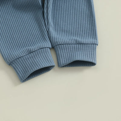 LITTLE BRO Waffle Knit Outfit