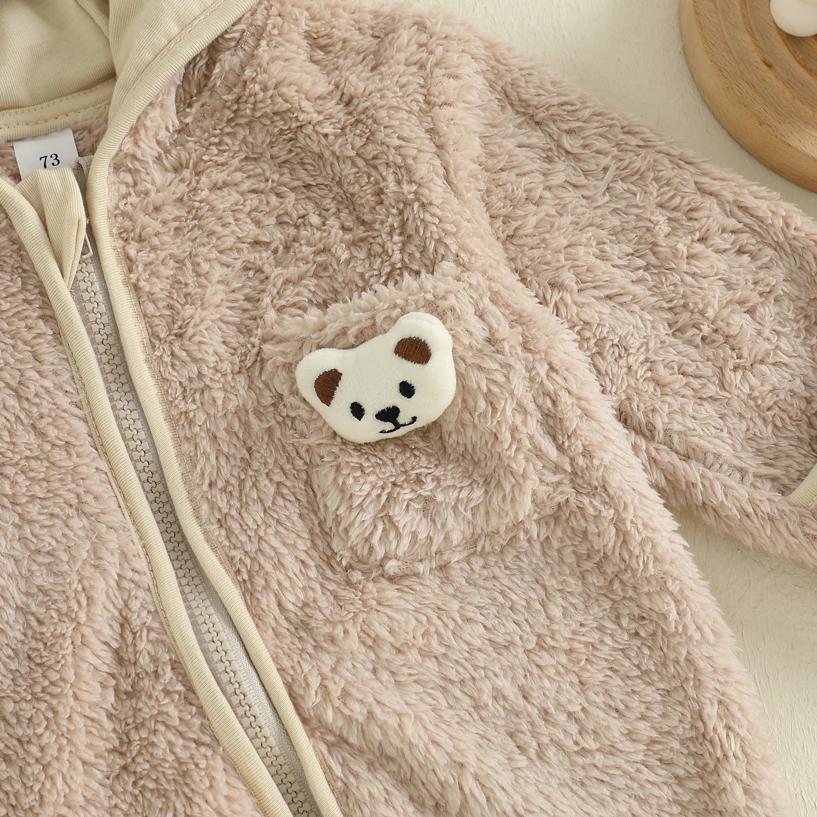 TEDDY BEAR Plush Jumpsuit