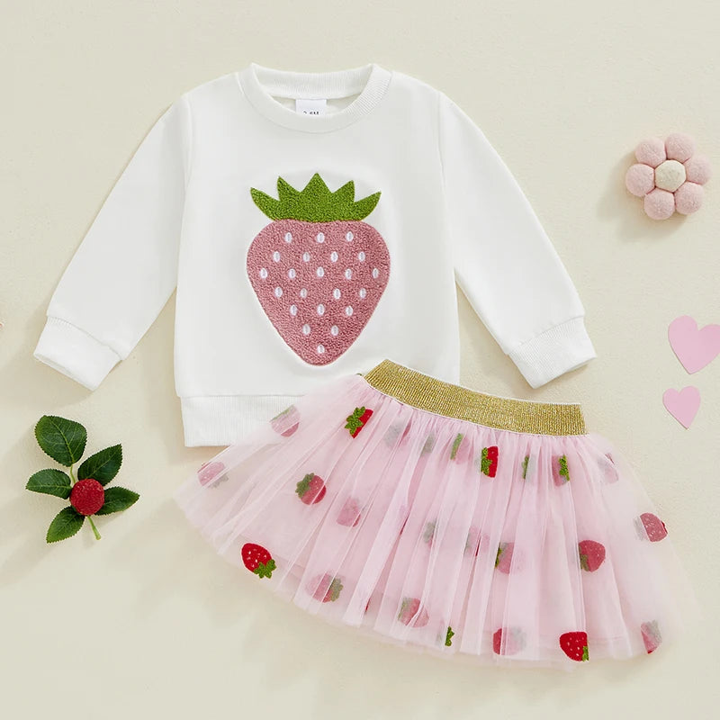 STRAWBERRY Tulle Skirt Outfit