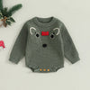 BABY DEER Knitted Romper