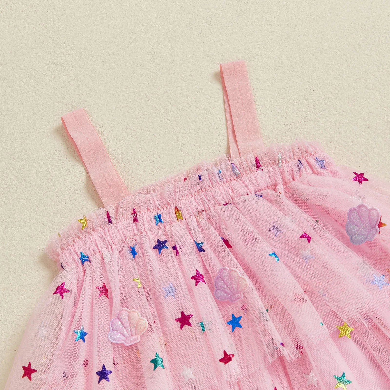 SEASHELLS Layered Tulle Dress