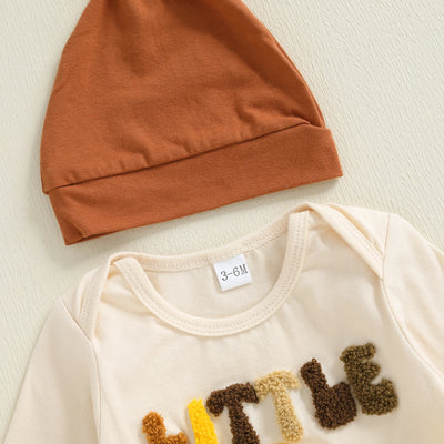 LITTLE TURKEY Joggers Outfit with Beanie