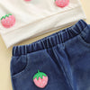 STRAWBERRY Denim Outfit