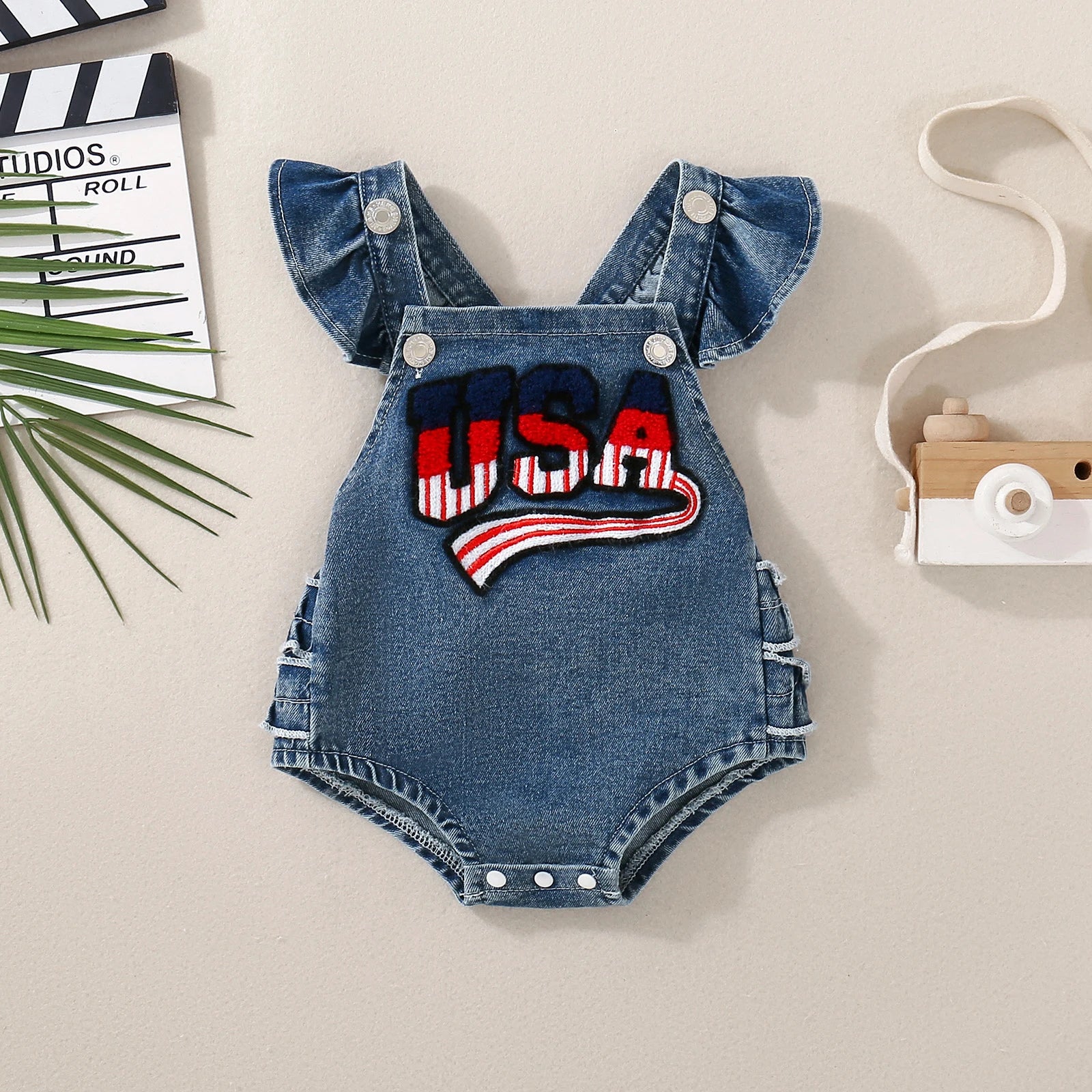 USA Denim Romper