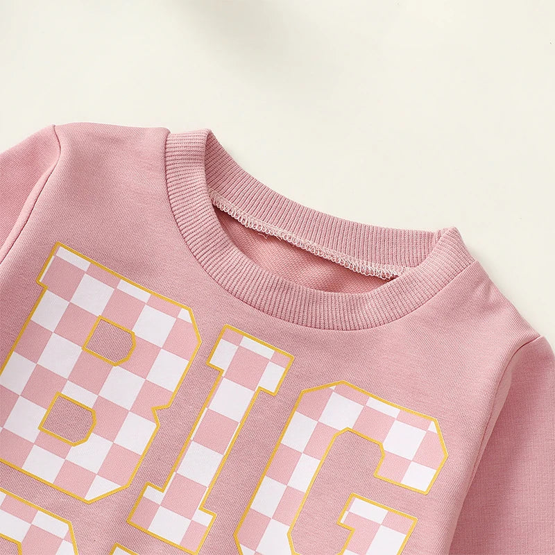 BIG SIS/BRO Checkers Outfit