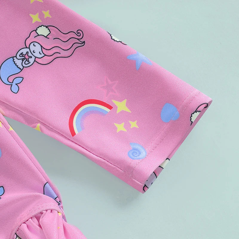 MERMAID Long-Sleeve Swimsuit