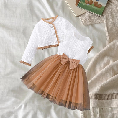 ESTELLE Tulle Dress with Jacket