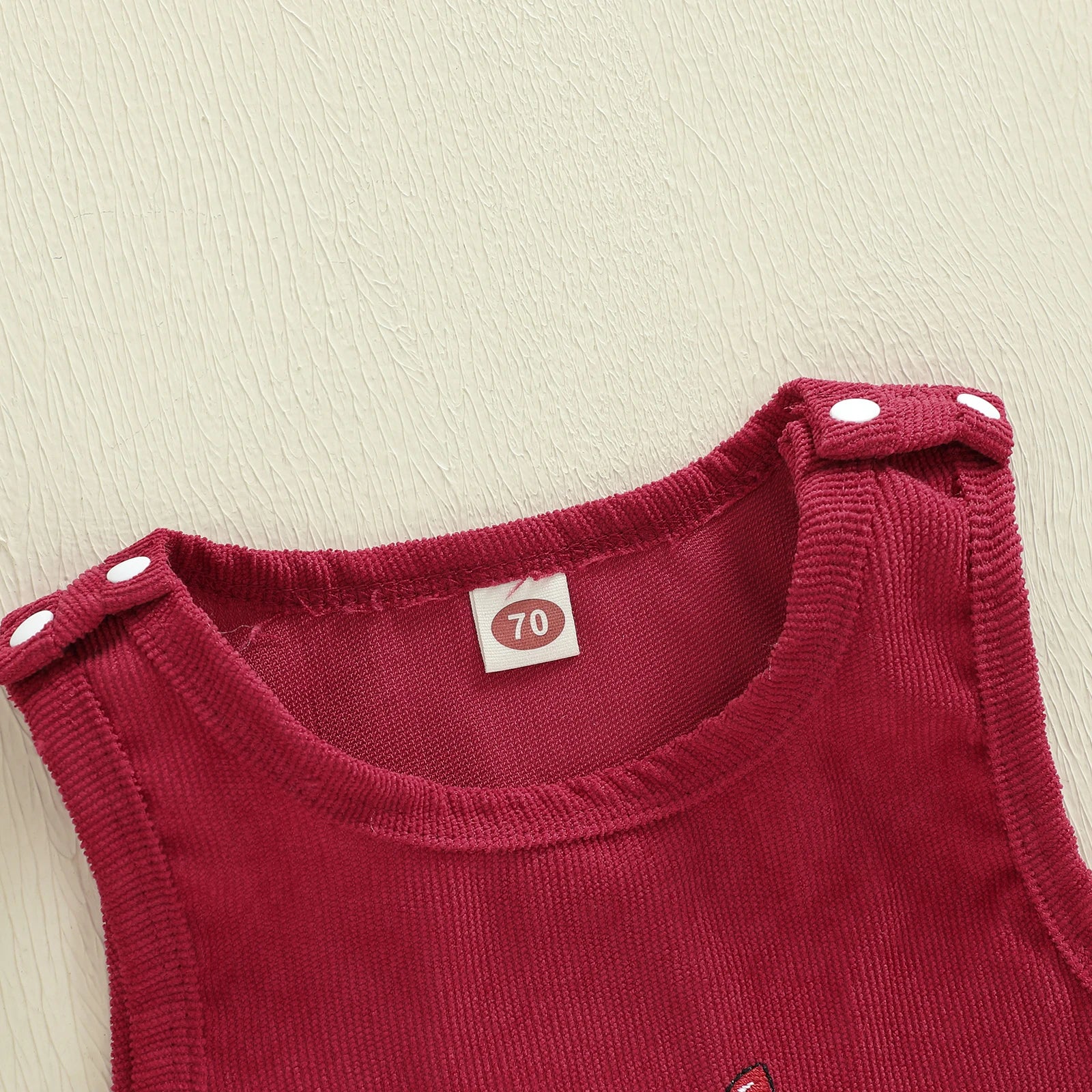 MERRY CHRISTMAS Corduroy Romper