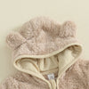 TEDDY BEAR Plush Jumpsuit