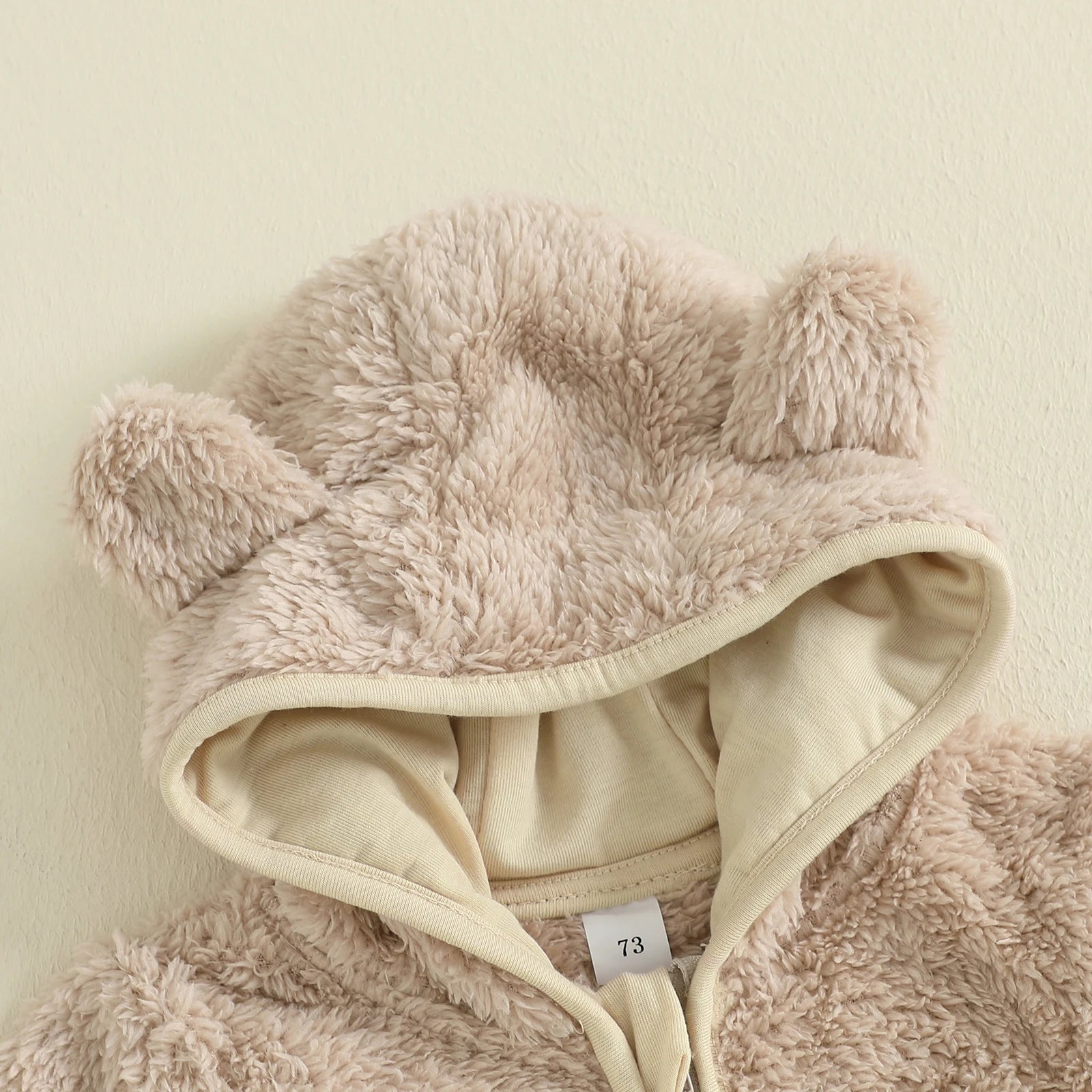 TEDDY BEAR Plush Jumpsuit