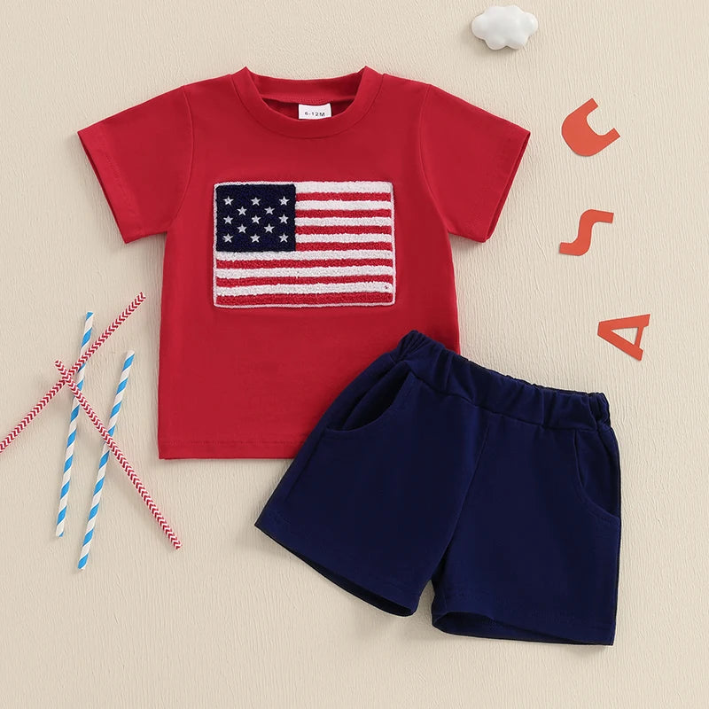 USA FLAG Plush Outfit