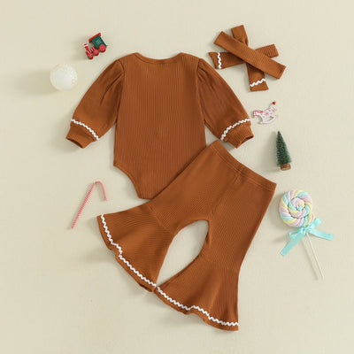 GINGERBREAD GIRL Bellbottoms Outfit