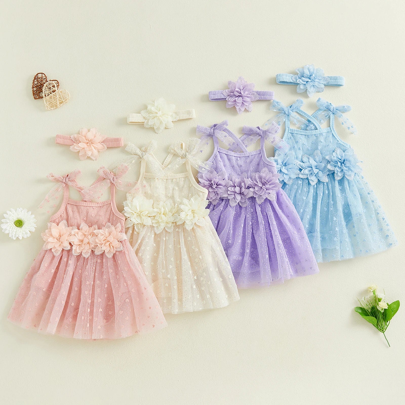 MARLENE Floral Romper Dress