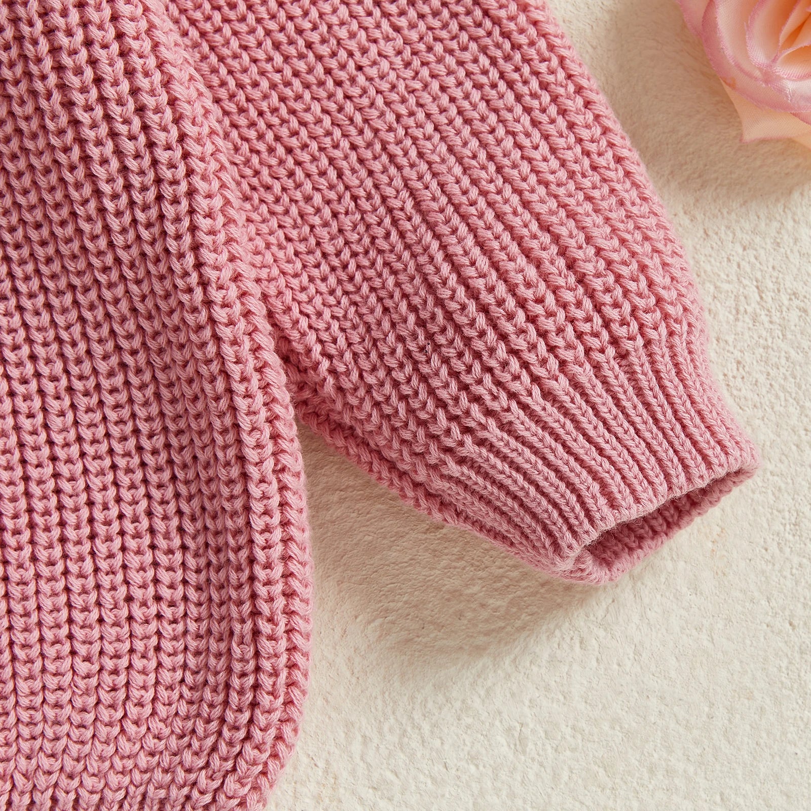 CANDY CANE Pink Knitted Sweater