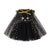 BLACK CAT Dress with Star Cape